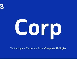 Corp font