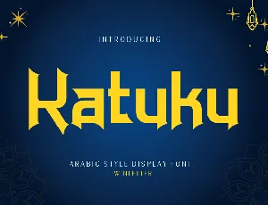 Katuku font