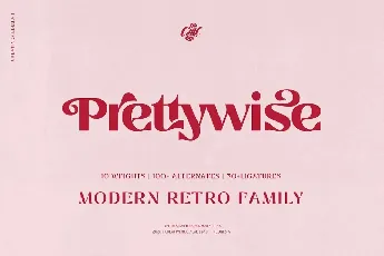 Prettywise Family font