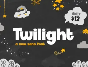 Twilight Typeface font