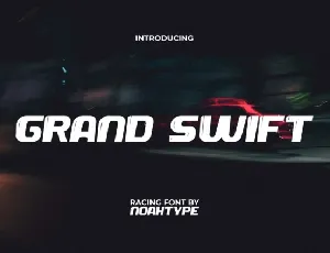 Grand Swift font