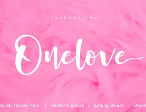 Onelove font