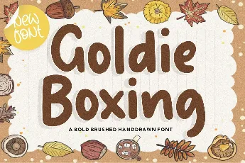 Goldie Boxing font