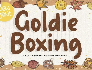 Goldie Boxing font