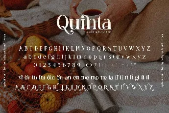 Quinta font