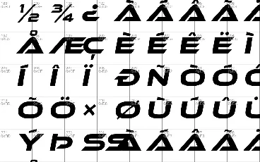 Ethnocentric font