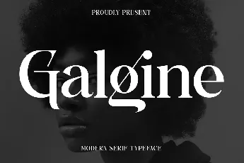 Galgine font