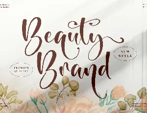 Beauty Brand font