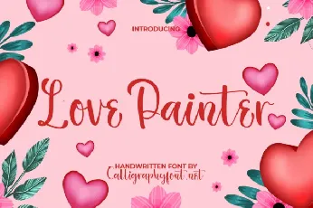 Love Painter font