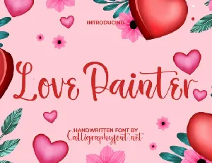 Love Painter font