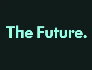 The Future Family font