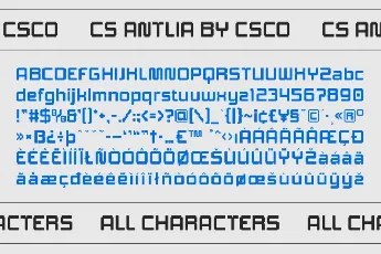 CS Antlia font