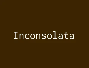 Inconsolata font