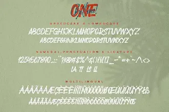 Onebillion Duo font