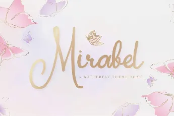 Mirabel - Personal Use font