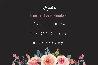 Mirabel - Personal Use font