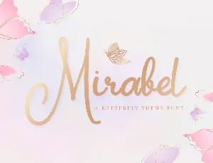 Mirabel - Personal Use font