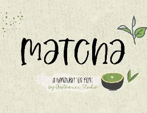 Matcha font