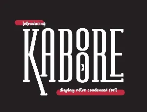 KABOORE font