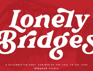 Lonely Bridges font