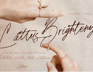 Lattus Brighteny font