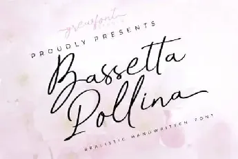 Bassetta Pollina Handwritten font