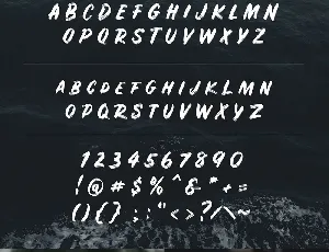 Rustico Bold Brush Free font