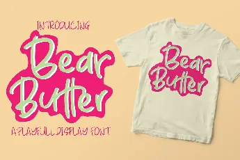 Bear Butter font