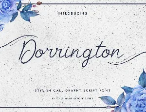 Dorrington Demo font