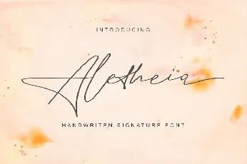 Aletheia font