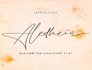 Aletheia font