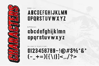 Brohero font