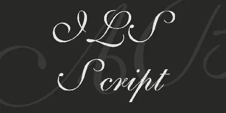 ILS Script font