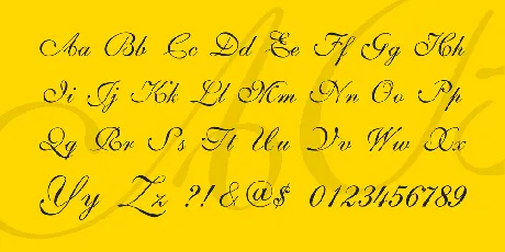 ILS Script font