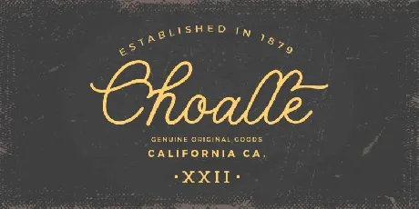 Chottlen Script font