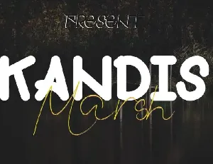 Kandis Marsh Duo font