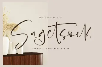 Sagetsock font