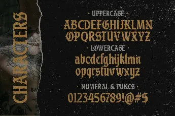 Black Division font