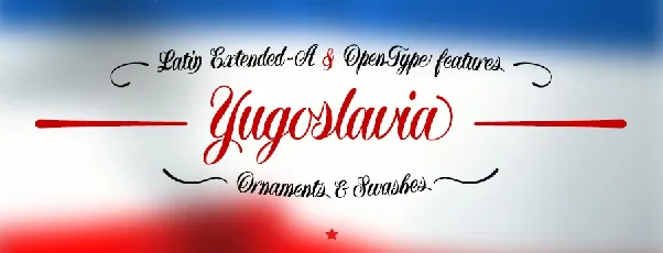 Yugoslavia Free font