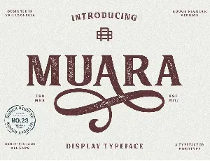 Muara font