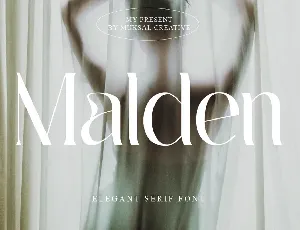 Malden font