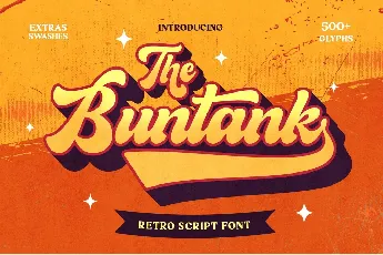 The Buntank font