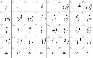 Astriany font