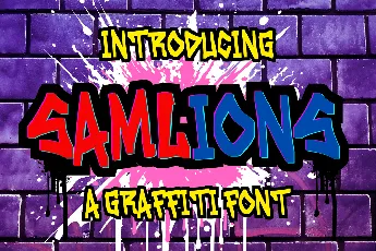 Samlions font