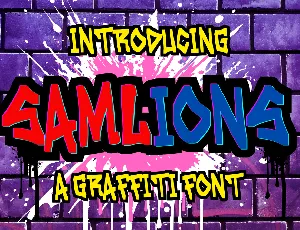 Samlions font