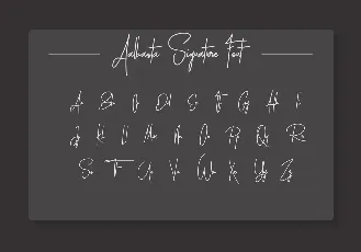 Aalbasta Signature font