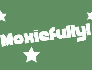 Moxiefully font