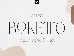 Boketto Typeface font