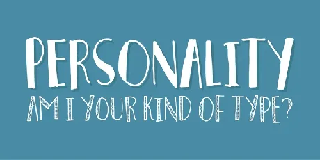 Personality Free font