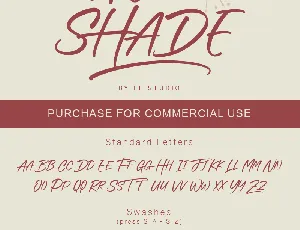 TINT SHADE - Personal Use font